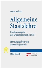 Hans Kelsen, Matthia Jestaedt, Matthias Jestaedt - Allgemeine Staatslehre