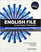 Clive Oxenden - English File Pre-intermediate Student's Book with German Wordlist