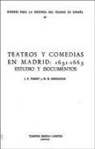 N. D. Shergold, N.D. Shergold, J. E. Varey, J.E. Varey, N D Shergold, N. D. Shergold... - Teatros Y Comedias En Madrid 1651-65