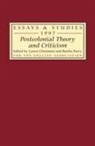 Laura Chrisman, Laura Chrisman, Benita Parry - Postcolonial Theory and Criticism