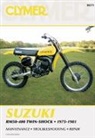 Clymer Publications, Haynes Publishing, Penton - Suzuki RM50-400 Twin Shock Motorcycle (1975-1981) Service Repair Manual