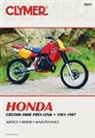 Alan Ahlstrand, Clymer Publications, Haynes Publishing, Penton, E. Scott - Honda CR250R-500R Pro-Link Motorcycle (1981-1987) Service Repair Manual