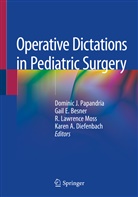 Kare A Diefenbach, Gail E. Besner, Karen A. Diefenbach, Gai E Besner, Gail E Besner, Gail E Besner et al... - Operative Dictations in Pediatric Surgery