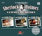 Arthur Conan Doyle - Sherlock Holmes Sammler Edition. Folge.12, 3 Audio-CD (Hörbuch)