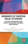 Anna (Brandenburg University of Technolog Amelina, Anna Carmel Amelina, Anna Amelina, Amelina Anna, Emma Carmel, Carmel Emma... - Boundaries of European Social Citizenship