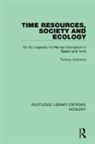 Tommy Carlstein, Carlstein Tommy - Time Resources, Society and Ecology