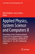 Croitoru, Croitoru, Anca Croitoru, Klimi Ntalianis, Klimis Ntalianis - Applied Physics, System Science and Computers II