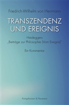 Friedrich-Wilhelm von Hermann, Friedrich-Wilhelm von Herrmann - Transzendenz und Ereignis