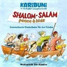 Pit Budde, Karibuni, Karibuni mit Pit Budde &amp; Josephone Kronfli, Josephone Kronfli - Shalom, Salam peace4kids, 1 Audio-CD (Audiolibro)