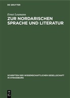 Ernst Leumann - Zur nordarischen Sprache und Literatur