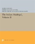Alfred Einstein, Einstein Alfred - Italian Madrigal
