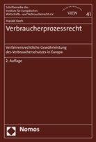 Harald Koch - Verbraucherprozessrecht
