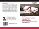 Nilda Josefina Paris - Manual para realizar trabajos de investigación