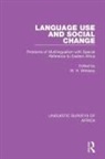 Wilfred Whiteley, W. H. Whiteley, Wilfred Whiteley - Language Use and Social Change
