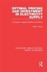 Ralph Turvey, Turvey Ralph - Optimal Pricing and Investment in Electricity Supply
