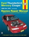 John Haynes, Haynes Publishing - Ford Thunderbird & Mercury Cougar (1989-1997) Haynes Repair Manual (USA)