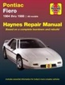 John Haynes, Haynes Publishing - Pontiac Fiero (1984-1988) Haynes Repair Manual (USA)