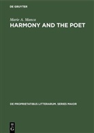 Marie A Manca, Marie A. Manca - Harmony and the poet