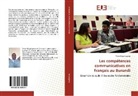Pierre Nduwingoma - Les compétences communicatives en français au Burundi