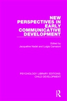 Jacqueline Camaioni Nadel, Luigia Camaioni, Camaioni Luigia, Jacqueline Nadel, Nadel Jacqueline - New Perspectives in Early Communicative Development