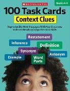 Carol Ghiglieri, Justin Martin, Justin McCory Martin - 100 Task Cards: Context Clues