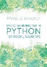 Author, Phillip Brooker, Phillip (University of Liverpool Brooker - Programming With Python for Social Scientists