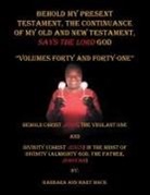 Barbara Ann Mary Mack - Behold My Present Testament