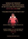Barbara Ann Mary Mack - Behold My Present Testament