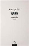 Aristoteles - Kategoriler