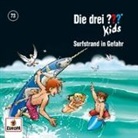Ulf Blank - Die drei ??? Kids - Surfstrand in Gefahr, 1 Audio-CD (Livre audio)