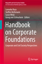 Steffe Bethmann, Steffen Bethmann, Lucas Meijs, Lucas Meijs et al, Lonneke Roza, Georg von Schnurbein... - Handbook on Corporate Foundations