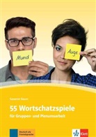 Susanne Daum - 55 Wortschatzspiele : für Gruppen- Und Plenumsarbeit