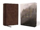 Thomas Nelson - Nkjv, Abide Bible, Leathersoft, Brown, Red Letter Edition, Comfort