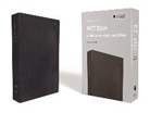 Thomas Nelson - Net Bible, Single-Column Reference, Leathersoft, Black, Comfort Print