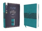 Zondervan, Zondervan - NASB, Super Giant Print Reference Bible, Leathersoft, Teal, Red Letter, 1995 Text, Comfort Print