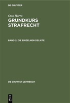 Otto Harro, Harro Otto - Otto Harro: Grundkurs Strafrecht - Band 2: Die einzelnen Delikte