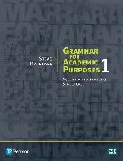 Steve Marshall - Grammar For Academic Purpose 1 - Student Book