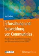 Josef Zelger - Erforschung und Entwicklung von Communities