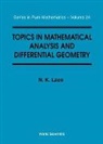 Nicolas Laos, Nicolas K. Laos - Topics In Mathematical Analysis And Differential Geometry