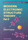 David R Yarkony, David R. Yarkony - Modern Electronic Structure Theory - Part Ii