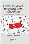 Richard C. Simpson, Simpson Richard C. - Computer Access for People With Disabilities