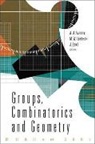 Alexander Anatolievich Ivanov, Ivanov Alexander Anatolievich, Martin W Liebeck, Martin W. Liebeck, Martin W Liebeck, Jan Saxl... - Groups, Combinatorics And Geometry