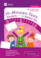Dörth Herrler, Dörthe Herrler, Gabriele Pfannmüller - 10-Minuten-Tests Deutsch - Klasse 3-4