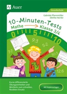 Dörth Herrler, Dörthe Herrler, Gabriele Pfannmüller - 10-Minuten-Tests Mathematik - Klasse 3-4