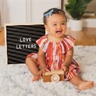 Clarion Books, Houghton Mifflin Harcourt - Love Letters Padded Board Book with Fill-in Bookplate