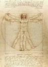 0 Leonardo Da Vinci, Leonardo Da Vinci, Leonardo Da Vinci, 0 Leonardo Da Vinci - Vitruvian Man Notebook
