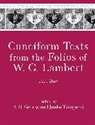 A. R. George, A. R. Taniguchi George, A. R. George, A. R. (Professor George, George A. R., Junko Taniguchi - Cuneiform Texts From the Folios of W. G. Lambert, Part One