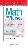 Boyer, Mary Jo Boyer, Boyer Mary Jo - Math for Nurses 10e Int Ed