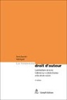 Denis Barrelet, Denis Barrelett, Willi Egloff, Michel Heinzmann, Sandra Künzi, Dieter Meier... - Le nouveau droit d'auteur