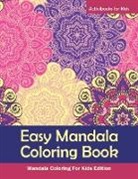 Activibooks For Kids - Easy Mandala Coloring Book